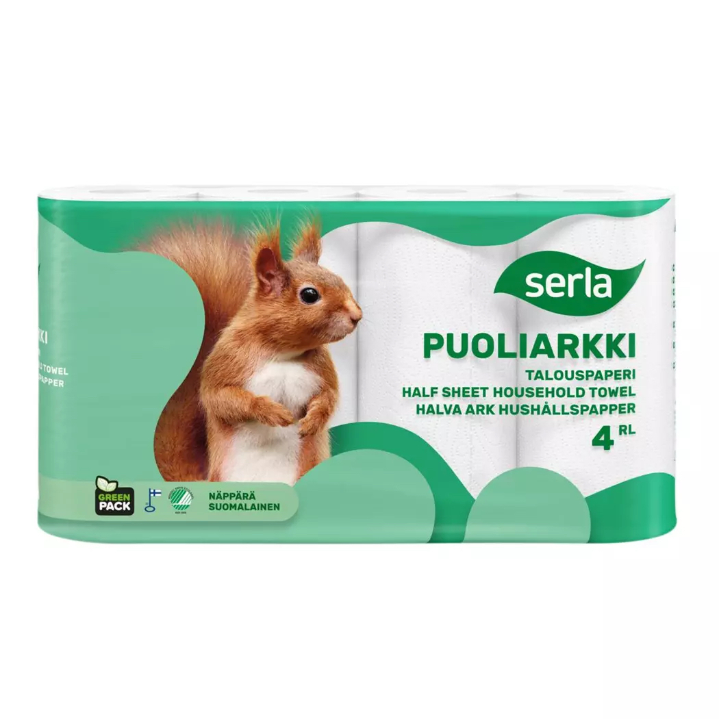 Serla Talouspaperi puoliarkki